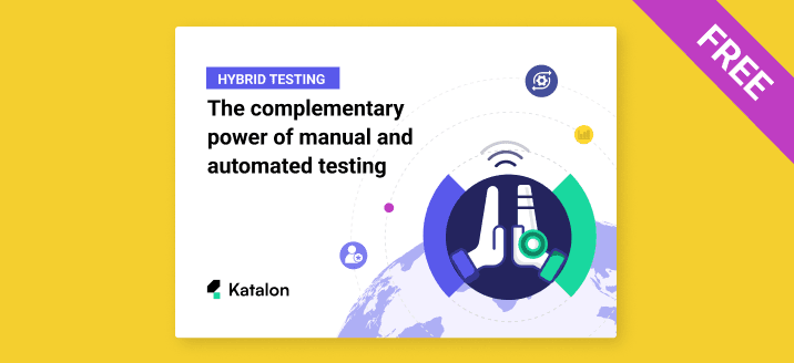 Hybrid Testing eBook lead form