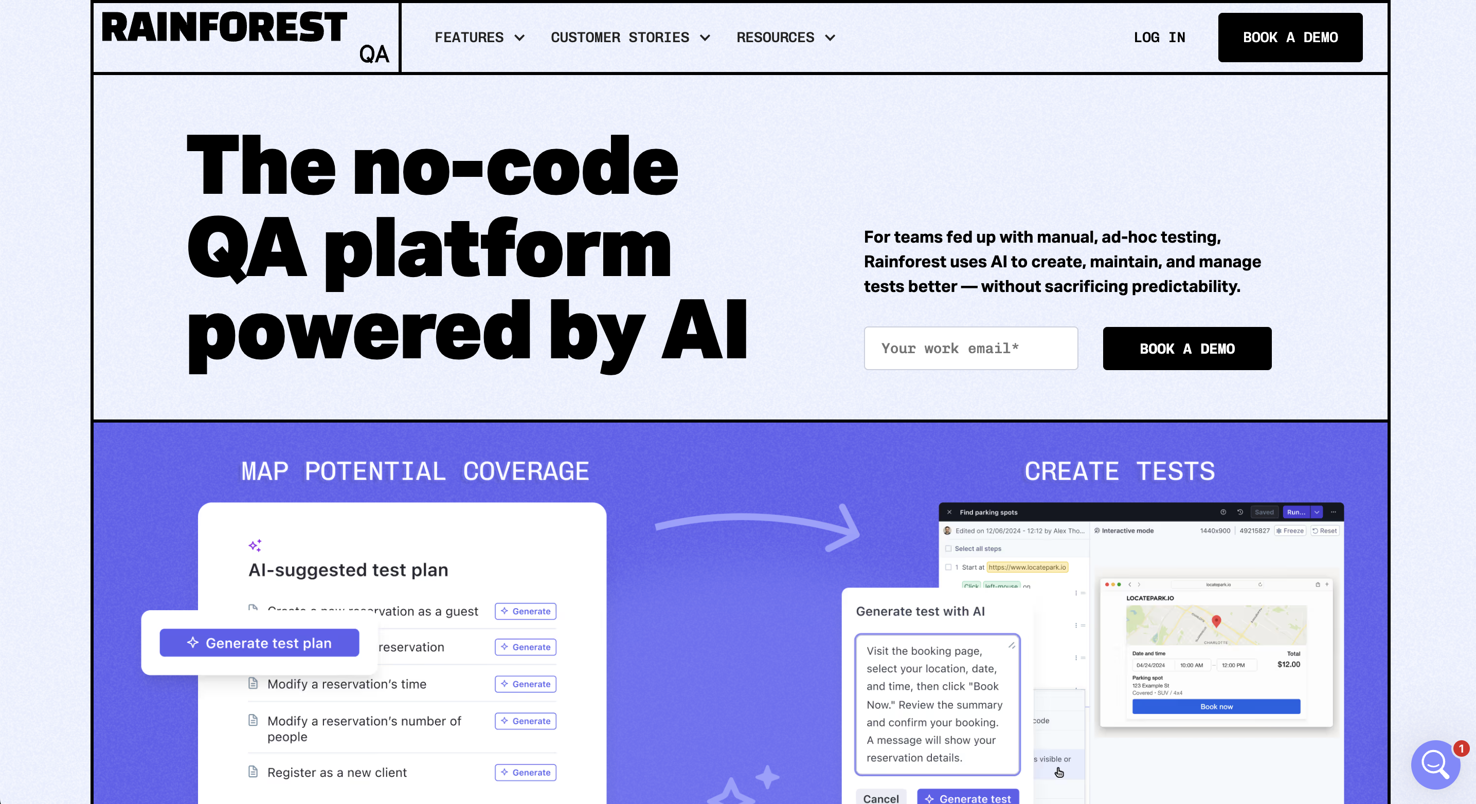 Rainforest QA is a good TestComplete alternatives