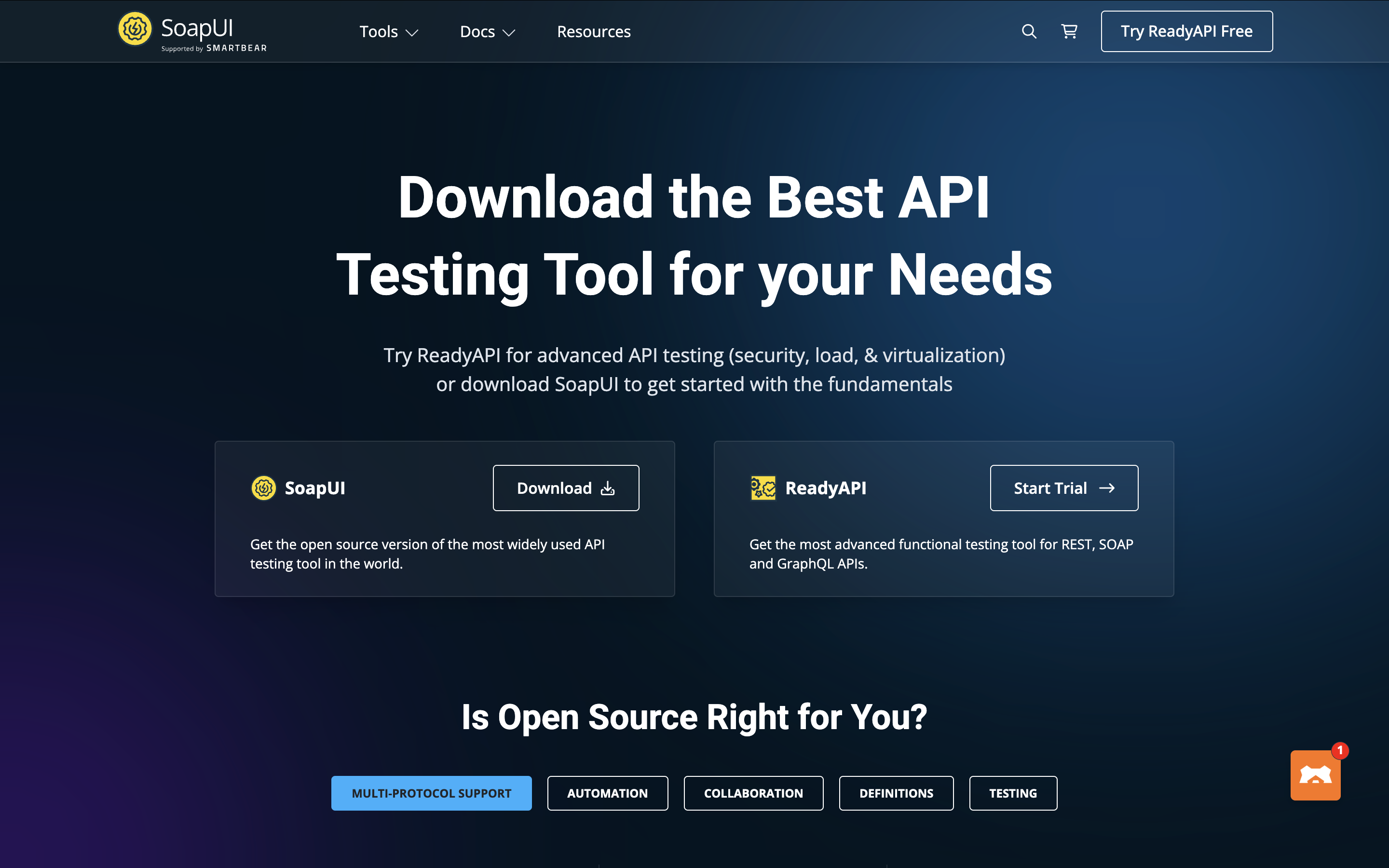 SoapUI interface screenshot