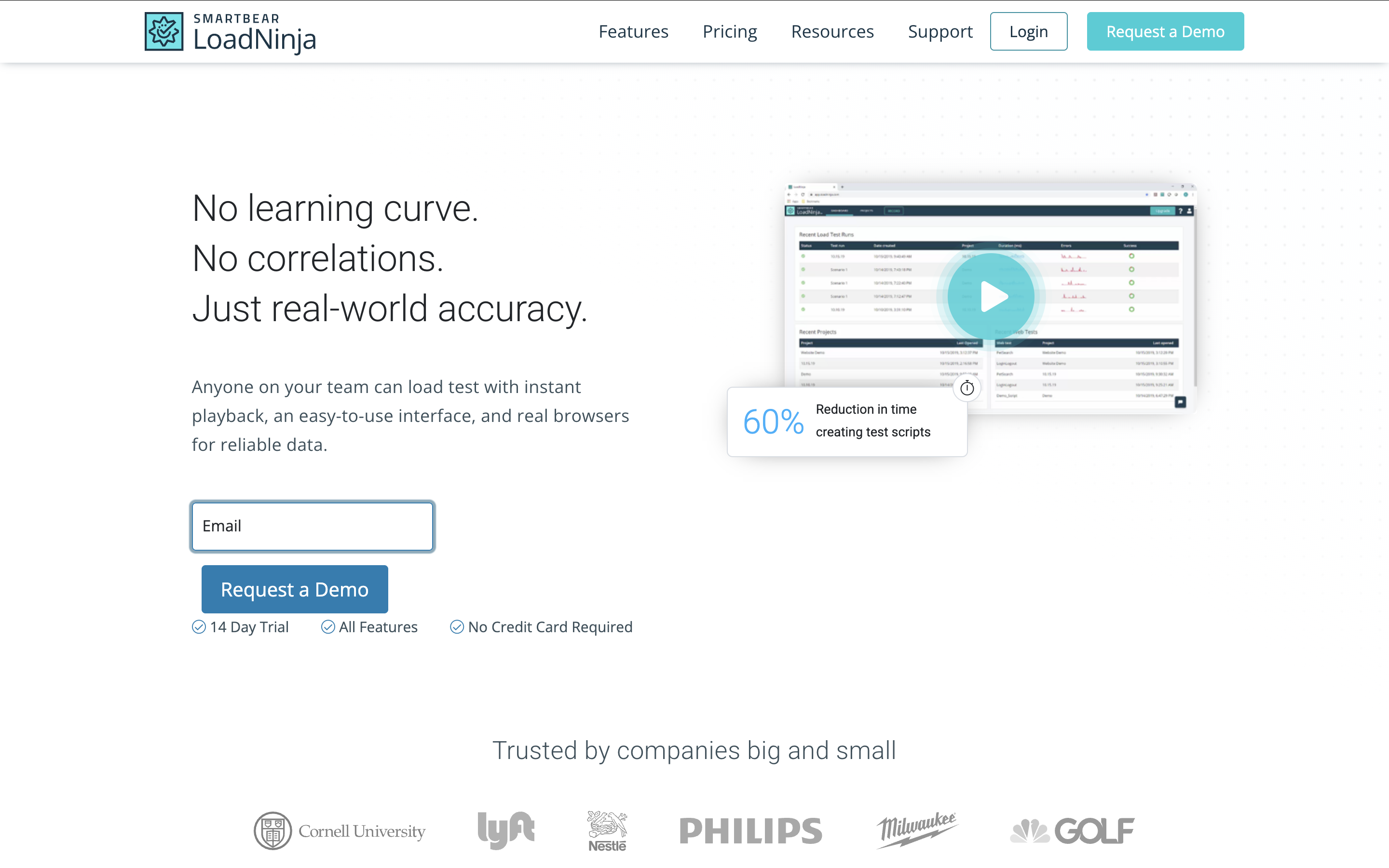 LoadNinja screenshot