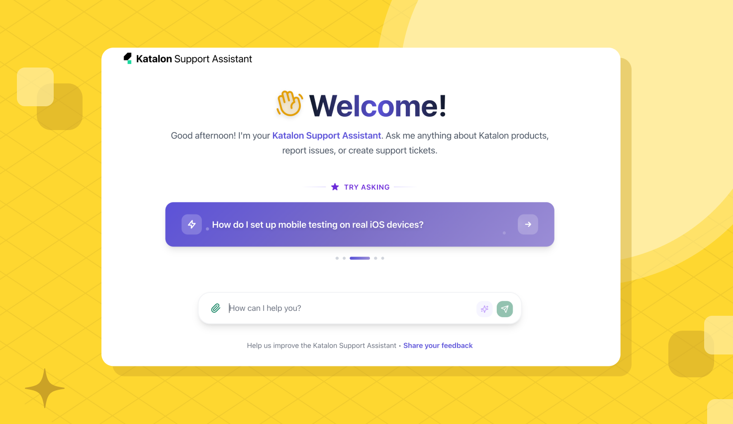 Introducing the Katalon Support Assistant: Smart Support, Faster Answers