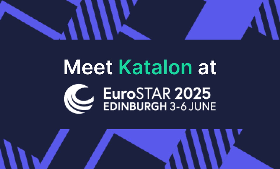 Meet the Katalon team in Edinburgh this June!